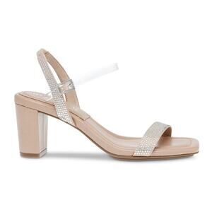 Anne Klein Women's Jessika-C Ankle Strap Dress Sandals Nude 11 New